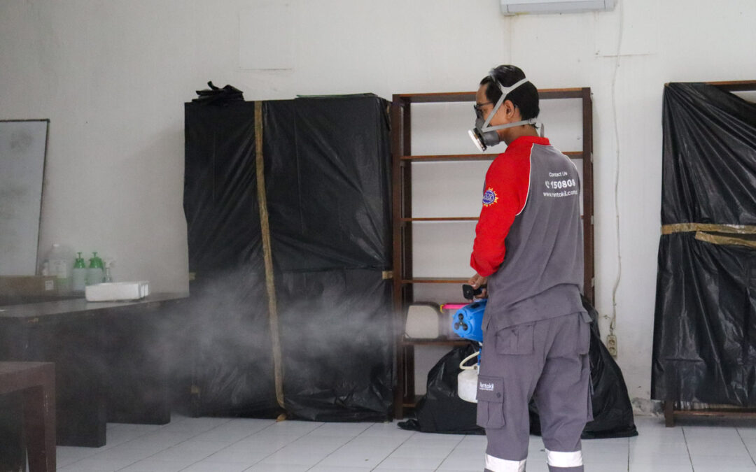 Creating a Safer Learning Space: Quarterly Disinfection at Bali WISE Campus with Rentokil Initial