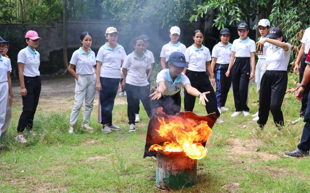Ready for the Flames: Fire Safety Workshop at Bali WISE